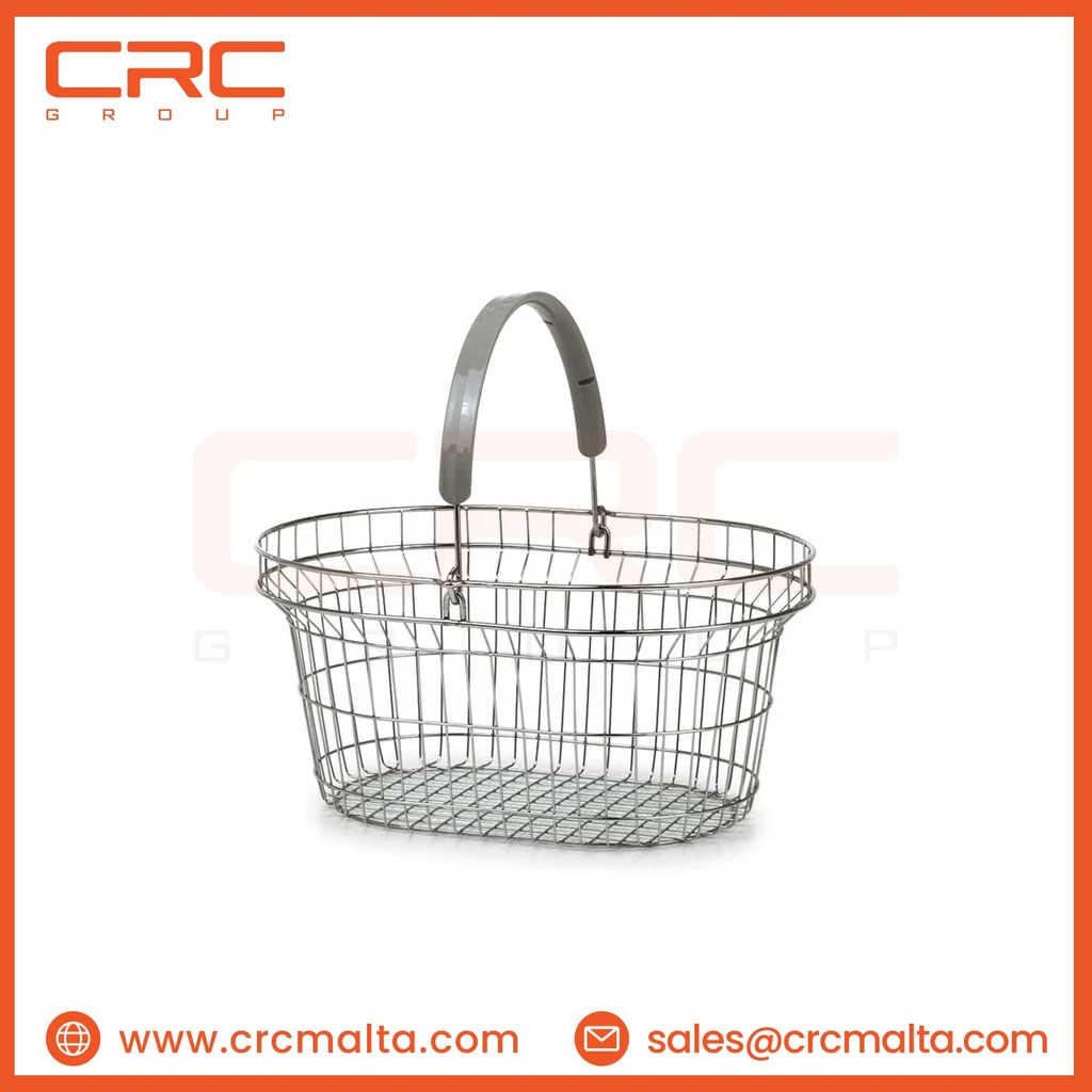 CRC Metal Shopping Basket OV17