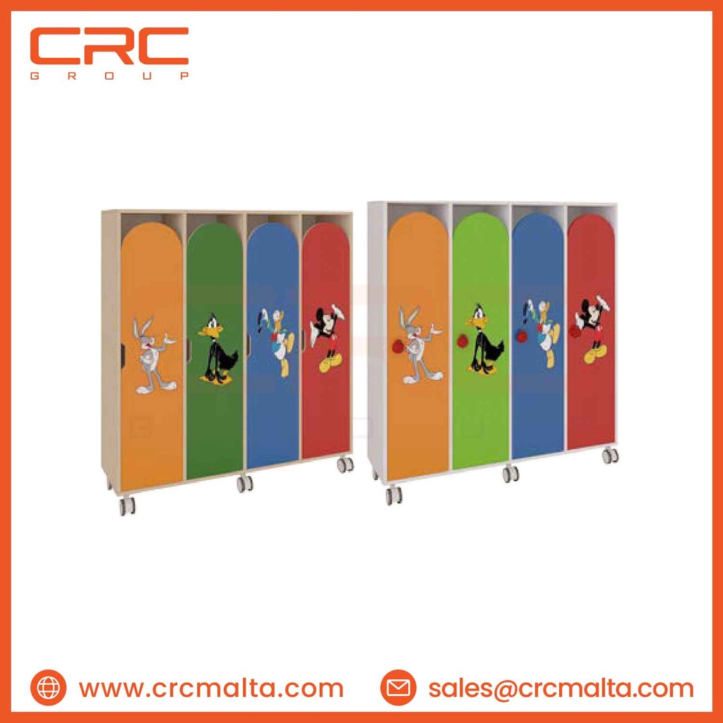 CRC Nursery Cloakrooms Cabinets - A01-010509