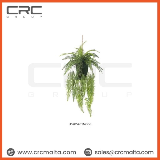 CRC Artificial Hanging Ferns