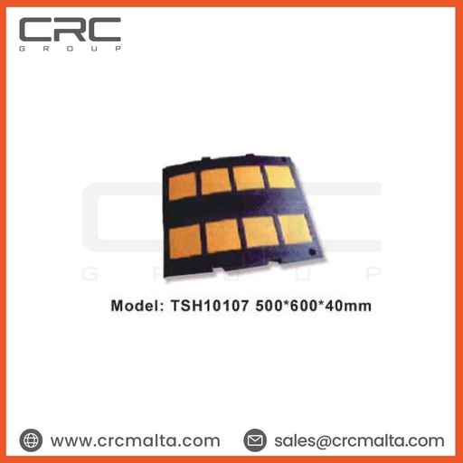 [Web-Shanghai Eroson Traffic Facility-004] CRC Rubber Speed Bumps 1000×380×50mm